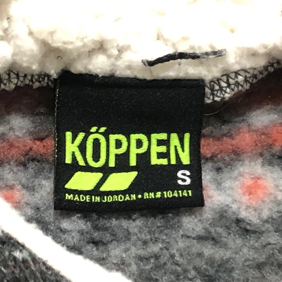 kopek Womens Fleece Knit Hoodie Pullover Fuzzy S - Picture 2 of 3